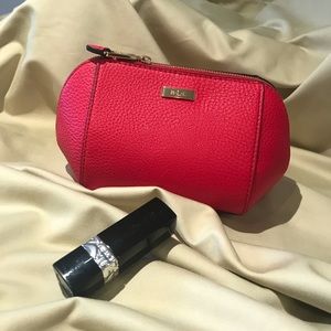 Ralph Lauren Cosmetic Makeup Travel Case Red